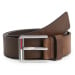 Tommy Jeans Belt - TJM ESSENTIAL LEATHE brown