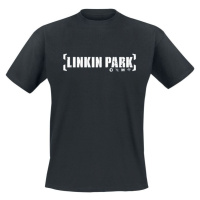 Linkin Park Bracket Logo Tričko černá