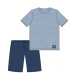 Pánské pyžamo 925/147 Wild 2 Tmavě modrá s modrou - Cornette