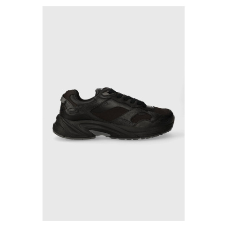 Kožené sneakers boty BOSS Levitt černá barva, 50513142 Hugo Boss