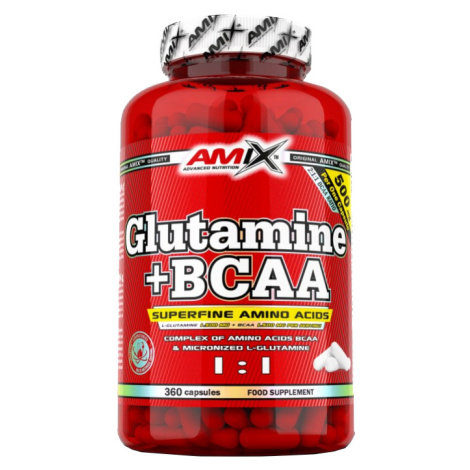 Amix Glutamine + BCAA 360 kapslí