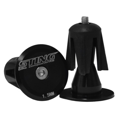 Zátka řidítek ST-PLUG02 černé 4077 Sting