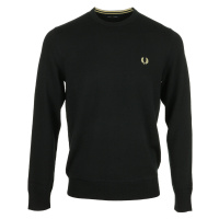 Fred Perry Classic Crew Neck Jumper Černá