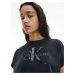 Calvin Klein Calvin Klein Jeans dámské černé tričko TONAL MONOGRAM TEE