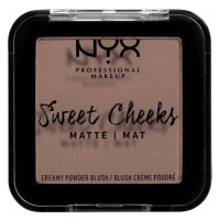 NYX Professional Makeup Sweet Cheeks Matte So Taupe Tvářenka 5 g