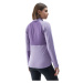 Dámská turistická mikina se zipem 4F SWEATSHIRT FNK-4FWSS24TFSWF316-52S-LIGHT VIOLET