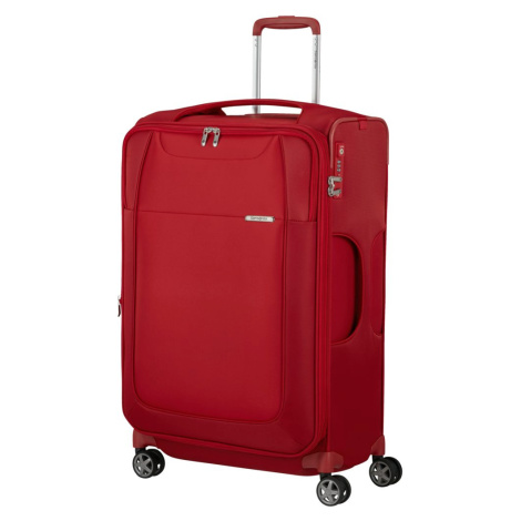 Samsonite Látkový cestovní kufr D'Lite EXP 85/91 l - červená