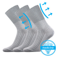 BOMA® ponožky Zdrav. světle šedá 3 pár 102184