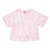 Tričko diesel toilssi t-shirt růžová