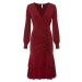Bonprix BODYFLIRT šaty s řasením Barva: Červená, Mezinárodní