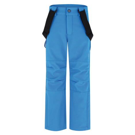 Loap Lovelo Dětské lyžařské softshellové kalhoty SFK2205 světlý melange