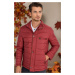 M8625 DEWBERRY MEN'S COAT-PLAIN BURGUNDY