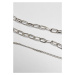 Layering Cross Necklace - silver