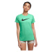 Nike DRI-FIT CREW Dámské tréninkové tričko, zelená, veľkosť