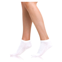 Bílé dámské kotníkové ponožky Bellinda BAMBUS AIR LADIES IN-SHOE SOCKS