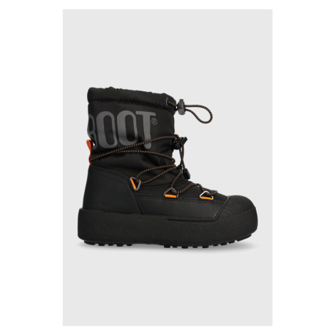 Dětské sněhule Moon Boot 34300500 MB JTRACK POLAR černá barva