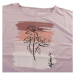 ALPINE PRO RYRA Dámské triko, růžová, velikost
