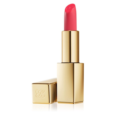 Estée Lauder Pure Color Creme Lipstick krémová rtěnka odstín Defiant Coral 3,5 g