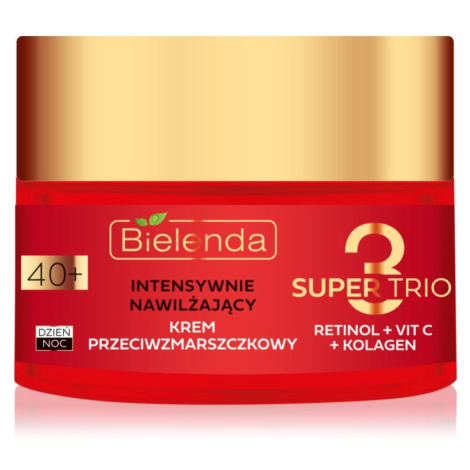 Bielenda Super Trio intenzivní hydratační krém proti vráskám 40+ 50 ml