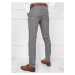 Tmavě šedé pánské kalhoty Dstreet UX3771