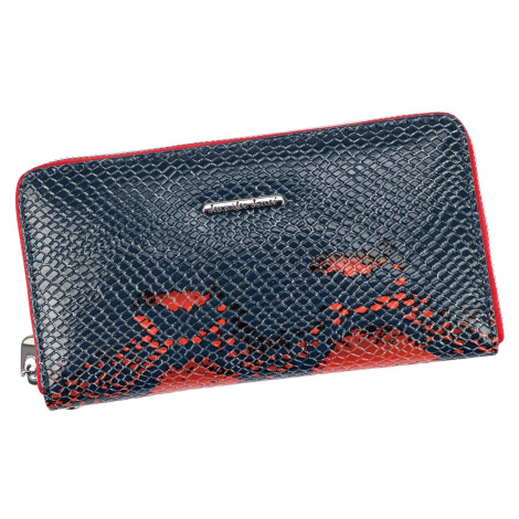 Dámská kožená peněženka Jennifer Jones 5295-10 modrá / červená