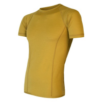 Sensor Merino Air pánské triko krátký rukáv, mustard