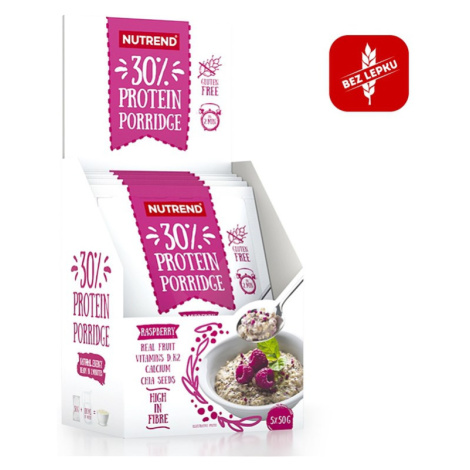 Nutrend Protein Porridge 30% 5 x 50g raspberry