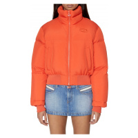 Bunda diesel w-peyton-short jacket oranžová