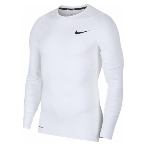 Kompresní triko Nike Pro LS Top Bílá