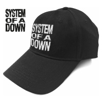 System Of A Down kšiltovka, Stacked Logo Black