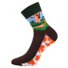Boma Xantipa 58 Dámské vzorované ponožky - 3 páry BM000001736200100720 mix