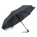 Černošedý plně automatický skládací pánský deštník s tečkou Boone Doppler