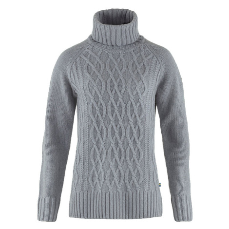 Fjällräven Övik Cable Knit Roller Neck W