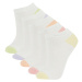 DEFACTO Women's 5-Pack Cotton Ankle Socks