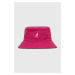 Oboustranný klobouk Kangol fialová barva, K5317.EB601-EB601