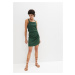 Bonprix BODYFLIRT sukně s řasením Barva: Zelená, Mezinárodní