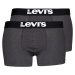 TMAVĚ ŠEDÁ SADA BOXEREK LEVI'S TRUNK 2 PAIRS BRIEFS