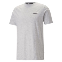 Puma ESSENTIALS+ TEE Pánské tričko, šedá, velikost