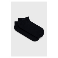Ponožky BOSS (2-pak) pánské, tmavomodrá barva