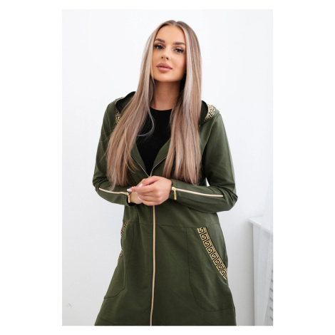 Kesi Mikina Yuki s ozdobnou stuhou Barva: Zelená