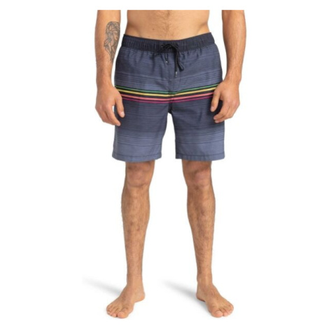 Billabong ALL DAY HTR STRIPE LB Pánské plavky, tmavě modrá, velikost