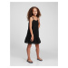 Černé holčičí dětské šaty eyelet trapeze dress GAP