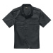Černá pánská košile Brandit Short Sleeves US Shirt