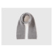 Benetton, Knit Scarf In Stretch Wool Blend