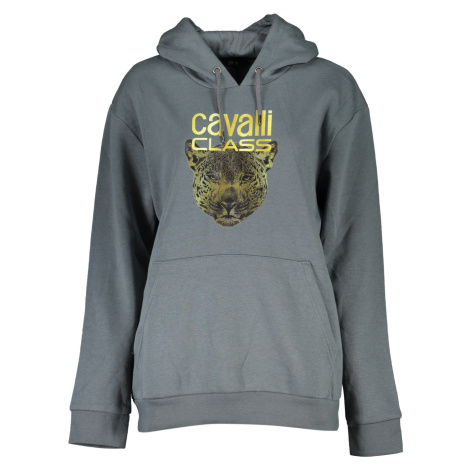 Cavalli Class QXT66ZCF062 Dámská mikina šedá Roberto Cavalli