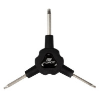 Force Klíč Y torx trojstranný T20/T25/T30 černý