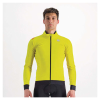 SPORTFUL Cyklistická větruodolná bunda - FIANDRE PRO - žlutá