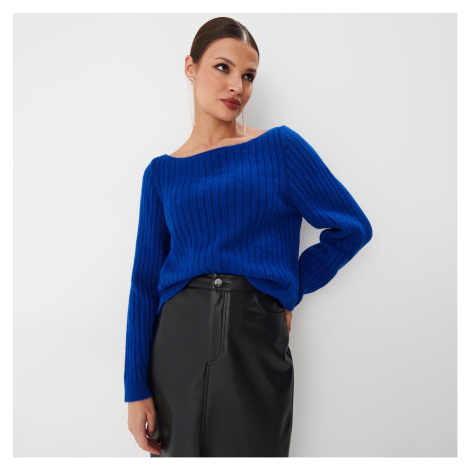 Mohito - Pletený svetr - Modrá