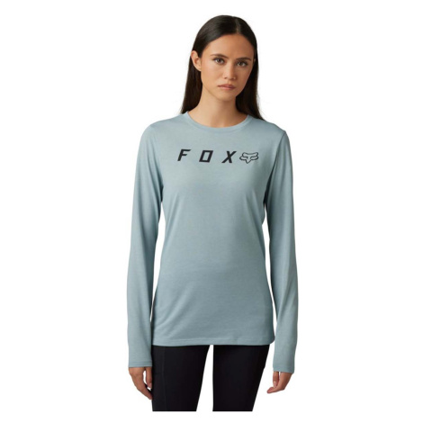 FOX Cyklistické triko s dlouhým rukávem - ABSOLUTE LADY - modrá