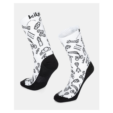 Sportovní ponožky Kilpi Finisher-U bílá